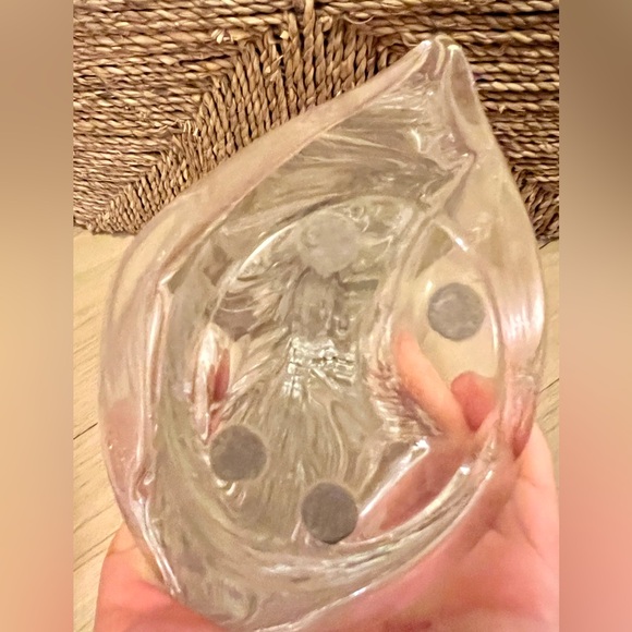 Signed Daum France vintage crystal 3 mast sail boat - Picture 8 of 8